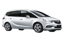 Van Hire Beccles - Vauxhall Zafira 7-Seater - Minibus hire Beccles